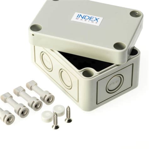 12v marine junction box|marine grade outlet box.